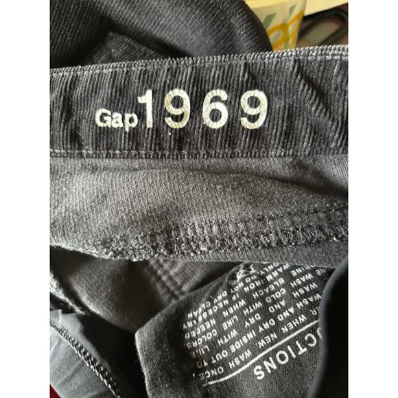 Gap Maternity Always Skinny Womens Black Corduroy Pants‎ Size 25 or 0 - Picture 4 of 5